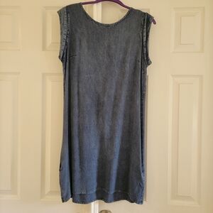 Denim Style Dress Size L Juniors